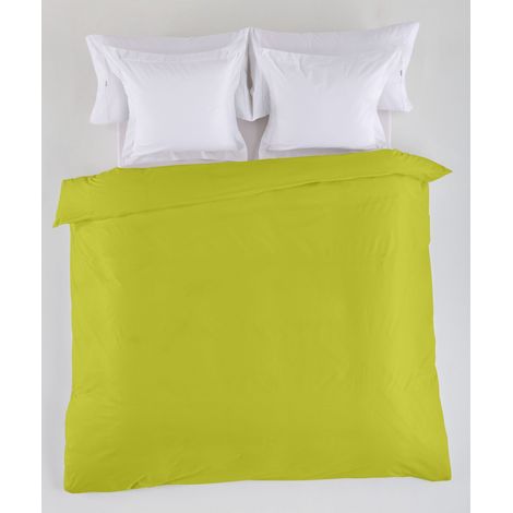 FUNDA NORDICA lisa color pistacho - Cama de 135/140 (1 pieza) - 50% algodón / 50% poliéster - 144 hilos. Gramage: 115 (1/4)