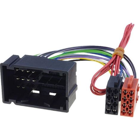 ADNAuto Adaptateur ISO Autoradio AI67 compatible avec Alfa Romeo Fiat Dodge Jeep Lancia