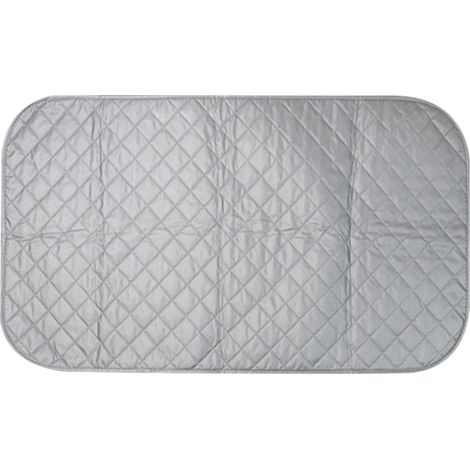 Tapis de repassage de bureau portable (alternative à une planche à repasser), pliable, résistant à la chaleur, 85 x 45 cm (1/5)
