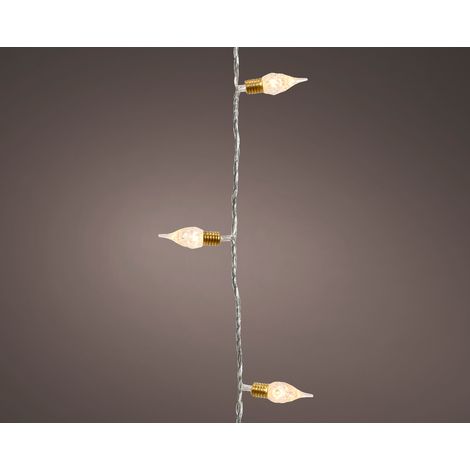 Lámpara vintage LED con efecto parpadeo de 8 funciones para uso interior L 3590 cm (1/3)