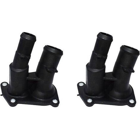 2x Bride de circuit de refroidissement pour boîtier de thermostat compatible avec Ford C-Max, Focus, Fusion, Mondeo et Fiesta (2001-2012) 1707050 2S6G-9K478-BC (1/5)