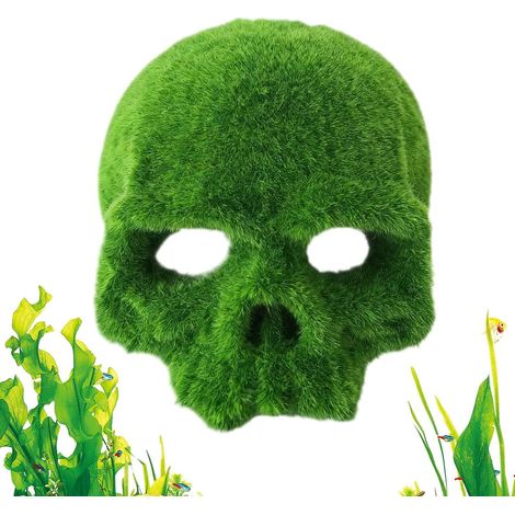 Pour aquariums - Crâne de mousse Habitat réaliste - Accessoires d'aquarium (1/5)