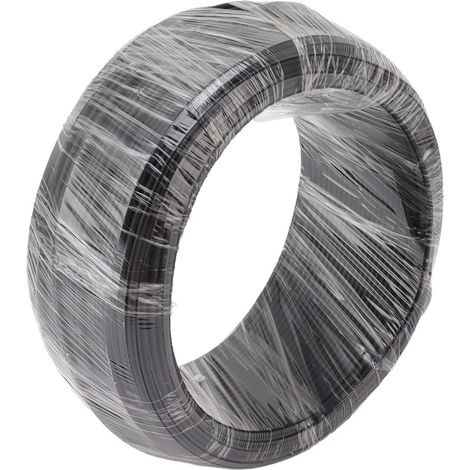 Fil de Formation en Aluminium pour bonsaï 1000 G, Fil de Façonnage Noir Antirouille avec Flexion Stable pour la Formation des Bonsaïs et la Décoration de Jardinage (2,0 mm) (1/5)