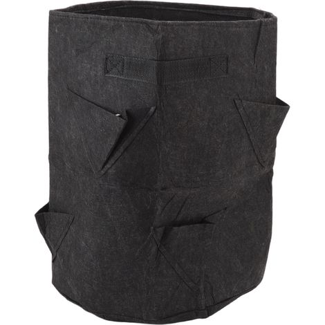 Sac de culture pour fraisiers à 8 trous, jardinière en tissu respirant et réutilisable pour jardins (1/5)