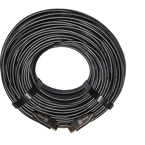 Link Cavo Video Aoc Fibra Ottica Collegamento Displayport 1.2 4k60hz Ultra Hd Mt 100 (1/2)