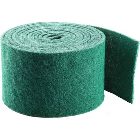 PAD - Rouleau abrasif vert à récurer - 14cmx3m