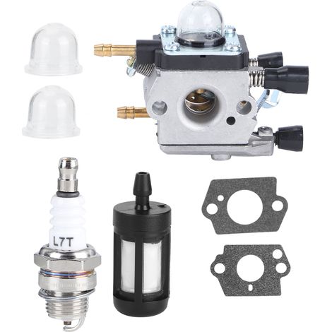Kit joint de carburateur et bougie d'allumage pour STIHL BG45 BG46 BG55 BG65 BG85 SH55 SH85 4229 120 0606 (1/5)