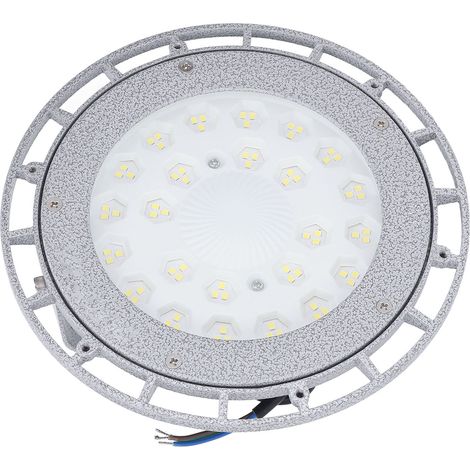 Lumière antidéflagrante de LED 5000K 50W 5500lm 220V pour l'éclairage d'atelier de Tunnel d'usine de travail rond en verre trempé (1/5)