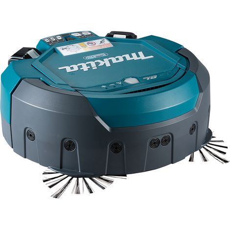 MAKITA Robot aspirador de iones de litio de 18 V - Sin batería ni cargador - DRC200Z