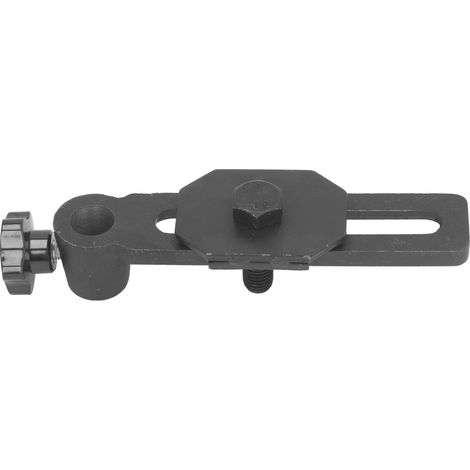 Support de porte-outil pour tour à bois, en acier moulé, trou de 25 mm, pour poteau de 1 pouce.