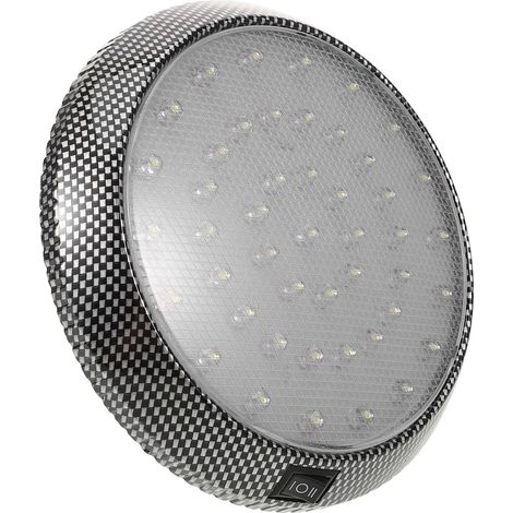 Plafonnier intérieur LED pour voiture (46 LED) — Interrupteur marche/arrêt pratique, faible consommation d'énergie — Adapté à l'éclairage intérieur des voitures et des camions