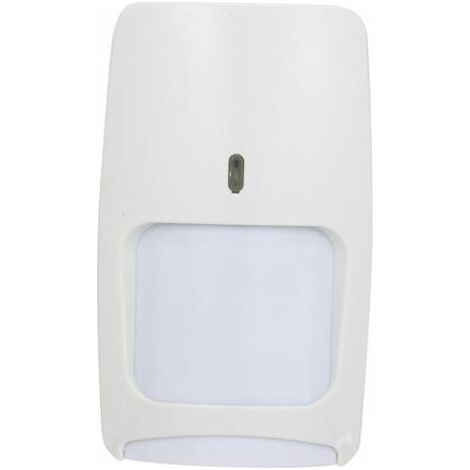 Filaire Double Technologie De Mouvement Infrarouge Et Micro-Ondes Detecteur Mural Mounted Immunite Pir Detecteur De Mouvement Pour Animaux Accueil Securite Anti-Intrusion Systeme D'Alarme (1/4)