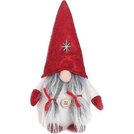 Décorations de Noël, Père Noël suédois, gnome sans visage, poupée de Noël, Père Noël (1/5)