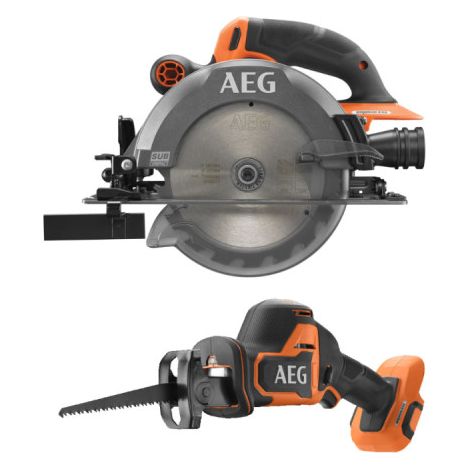 Pack AEG Scie circulaire - Scie Sabre - 18 V - Subcompact - Brushless