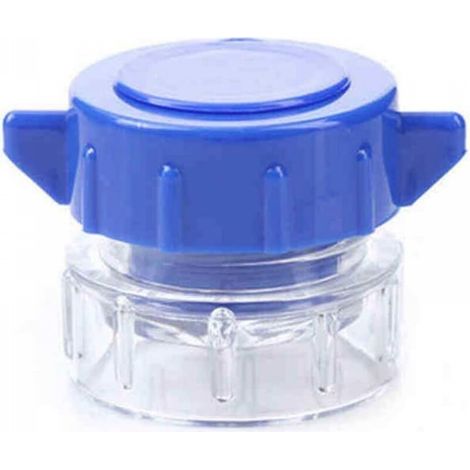 Broyeur de comprimés avec récipient en plastique multifonction portable Bleu (1/5)