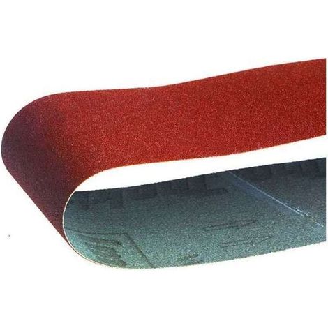 Bandschleifpapier 76 x 457 mm, 240K, 5 Stück.