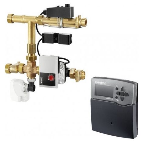 Station de régulation OV Regelstation Regufloor HW Chauffage avec pompe HE-Pumpe Wilo Yonos PARA