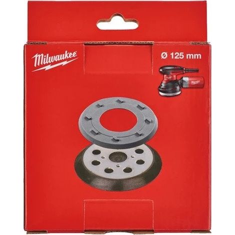 Plato Ø 125mm, 8 ag.para ROS 125E (4 tornillos)