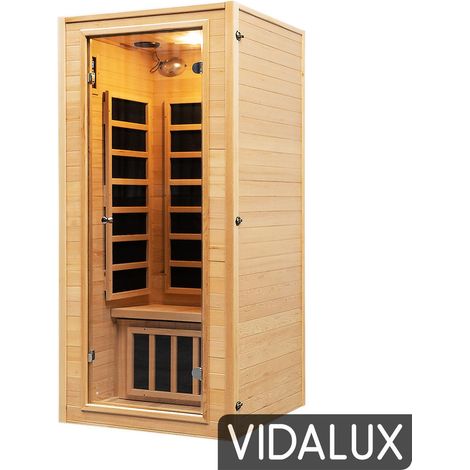 Vidalux 1 Person Carbon Infrared Sauna