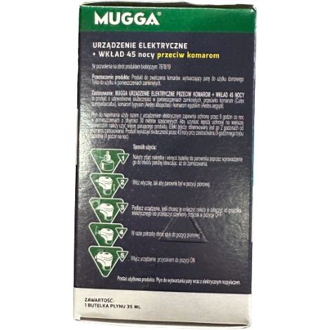 Anti-moustiques électrique MUGGA ELECTRO + recharge 35 ml (1/5)