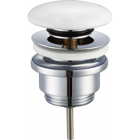 Mondiaz Easy Clickwaste solid surface - rond - Talc Blanc