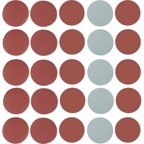 Lot de 25 disques abrasifs 125mm – Assortiment grains P800/P1000/P1500/P2000/P3000 – Pour ponçage bois, métal et pierre – Compatible avec outils de polissage - 25pcs (1/5)