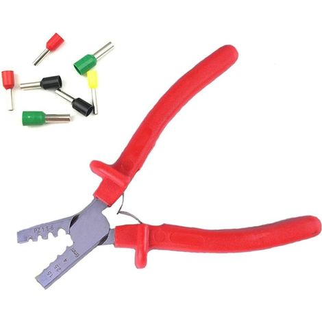 Pince à dénuder Pince à sertir mini-embouts de 1,5 à 6 mm², embouts de sertissage (1/3)