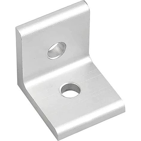 10 Stück Metall-Befestigungswinkel, Befestigungswinkel (30 x 30 x 26 mm), 90-Grad-Winkel-Regalwinkel, Metallwinkel für Aluminium (30 x 30 x 26 mm) (1/3)