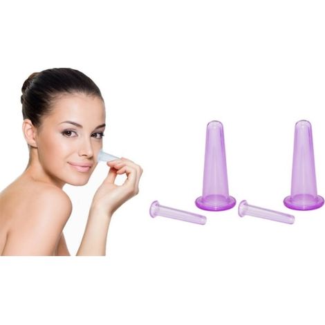Ventouses - Kit de 4 ventouses pour le visage