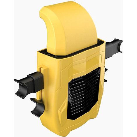 Tragbarer Auto-Rücksitzventilator, 3 Geschwindigkeitsstufen, USB-aufladbar