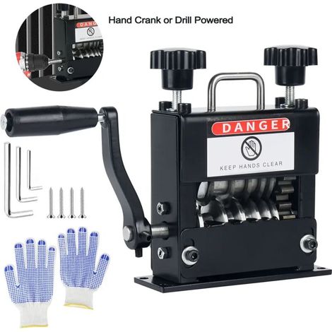 Dénudeur de fil portable manuel 0,12 à 0,67", haute efficacité, outil recyclage fil cuivre et câble (1/5)