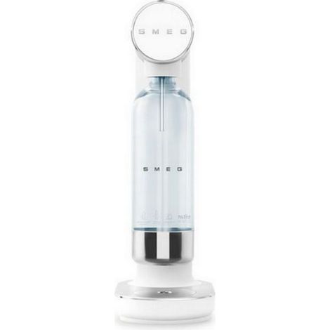 Smeg Wassersprudler + 1 Flasche - weiß - SKC01WHM
