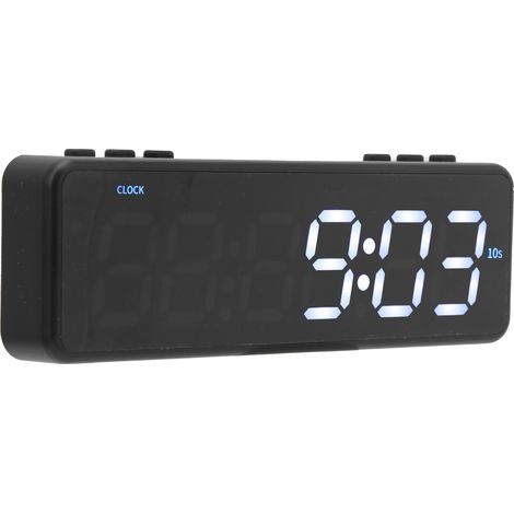 Écran LED, minuteur d'intervalles, chronomètre, minuteur numérique avec compte à rebours ascendant et descendant pour la salle de sport (1/5)