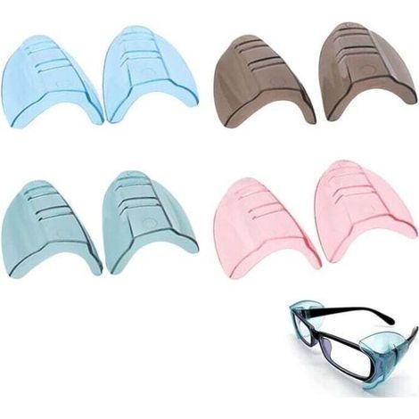 Lot de 4 protections latérales pour lunettes de sécurité, lunettes de sécurité (1/3)