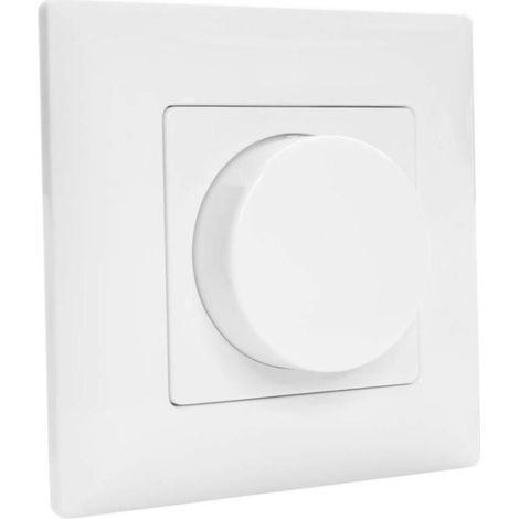 Variateur LED Triac RF Compatible avec Télécommande RF  Blanc