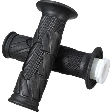 Universal Pair 22mm 7/8 '' Handlebar Cover Grips Shifters Rubber Black Motorcycle