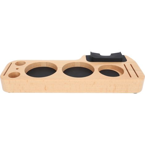 Kaffeetampingstation, Tampingstation aus Holz, kompatibel mit 51-mm-, 53-mm- und 58-mm-Tamper-Spendern, universelles Kaffeezubehör (1/5)