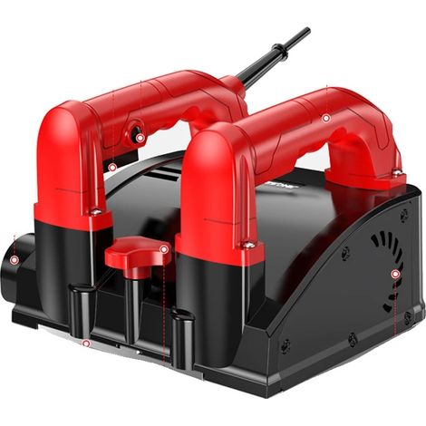 Raboteuse Ponceuse Électrique, 1200W de Puissance, Design Ergonomique (1/2)