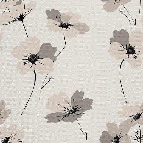 Tissu décoratif d'extérieur Oxford - Motif Fleurs I DX5314 (1/5)