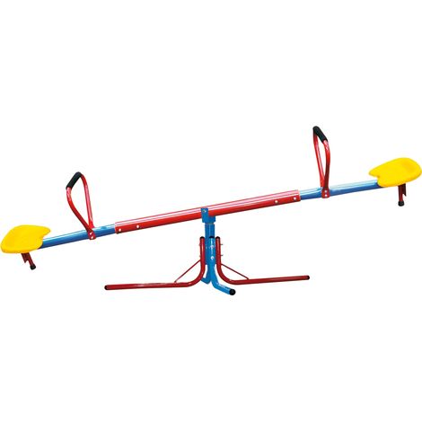 Saliscendi Giostra per Bambini da Esterno 100x200x63cm in Acciaio Bauer