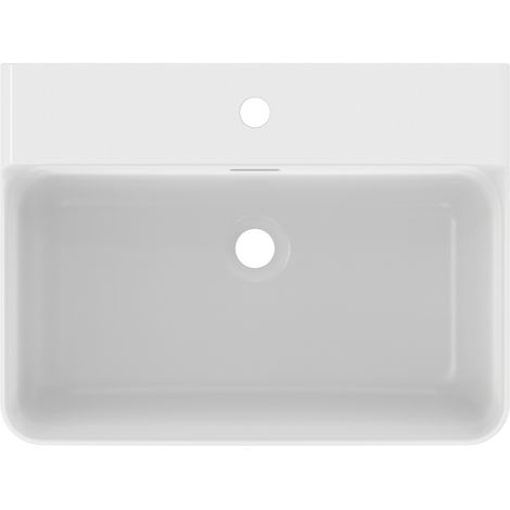 Ideal Standard Lavabo Conca, 1 agujero para grifo, 600x450x165 (1/2)