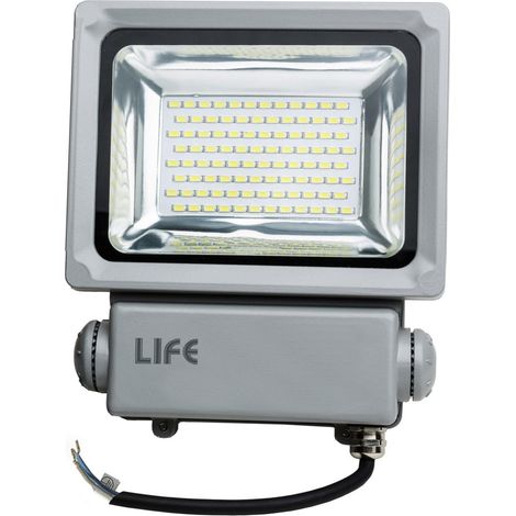 TrAdE Shop Traesio - Faretto Faro Led Gh1 50 Watt 4400 Lumen Per Esterno Luce Bianca Fredda - (1/5)