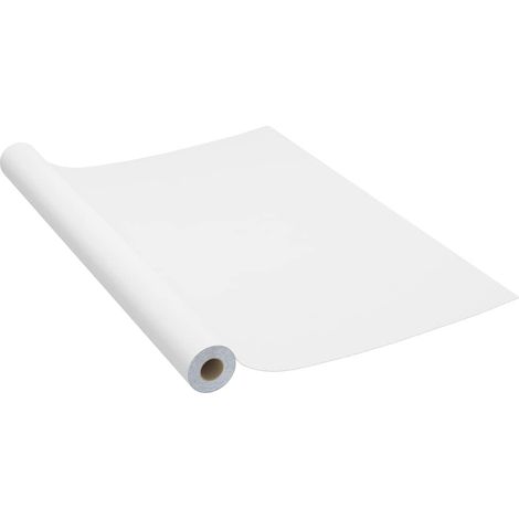 Maison Exclusive - Láminas autoadhesivas muebles PVC blanco 500x9 (1/5)