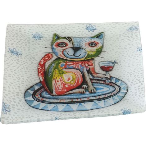 Coupelle en verre Cat Wine 20 cm (1/2)