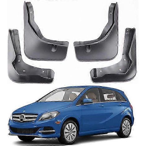 Ensemble de bavettes garde-boue neuves et authentiques pour Mercedes-Benz Classe B W246 (2016-2019) (1/5)