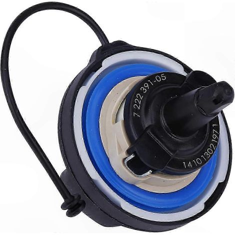 Bouchon de réservoir de carburant compatible avec les modèles E60, E90, E92, X1, X3, X5, Z4, 128i, 320i, 335i, 528i, 750i et M3. (1/2)