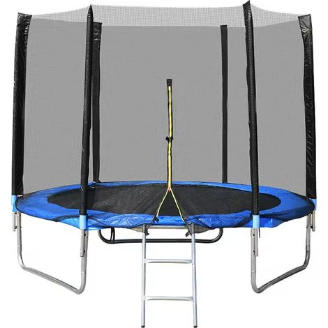 Red de seguridad de repuesto para trampolín Ø 183 cm, red de repuesto para trampolín de jardín para 6 varillas, red exterior, pieza de repuesto resistente al desgarro