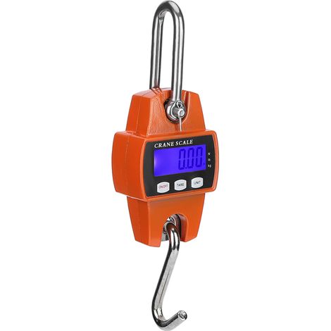 Balance industrielle 300 kg avec crochet électronique numérique LCD pour bagages volumineux (1/5)