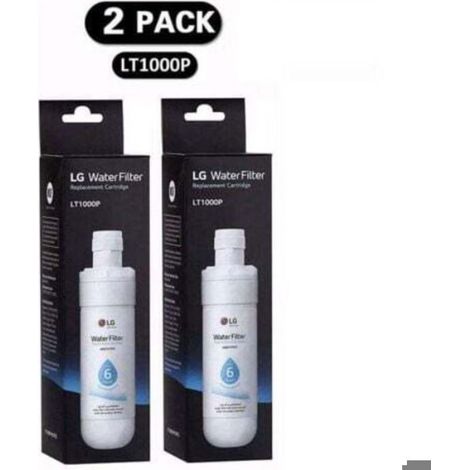 Lot de 2 filtres (LT1000P) Réfrigérateur, filtre à eau du réfrigérateur (1/5)