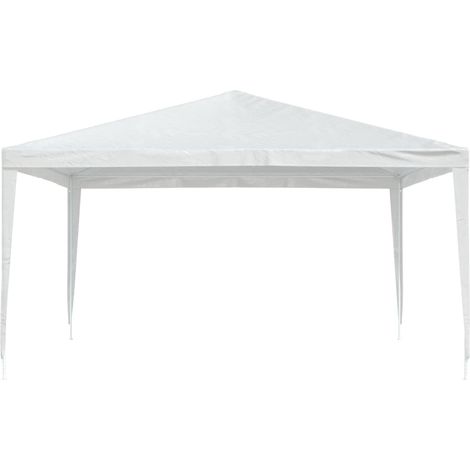 Tente de réception, Pavillon, Pergola, Tente de jardin, 4x4 m Blanc OIB7562E (1/3)